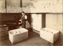 Interior view of Worcester Bleach and Dye Works - West Fremont Street